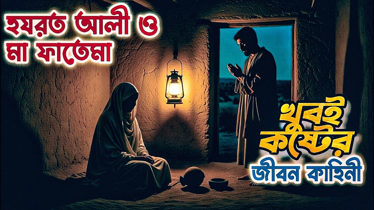 হযরত আলী রাঃ ও মা ফাতেমার রাঃ এর খুবই কষ্টের কাহিনী | মা ফাতেমার  কান্নার কারণে মরা গাছে ফল ধরলো