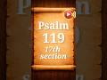 詩篇 119篇 | 第17節 | 音声視聴と朗読 | 聖書の一節