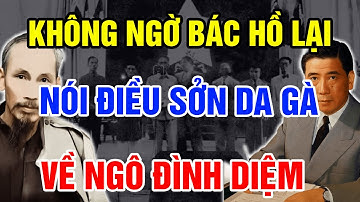 Không Ngờ Bác Hồ Lại Nói Điều SỞN DA GÀ Khiến Ngô Đình Diệm Bật Khóc