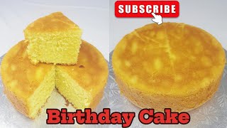 The Best Vanilla cake Recipe//Vanilla Cake Recipe from Scratch//Moderate Sugar