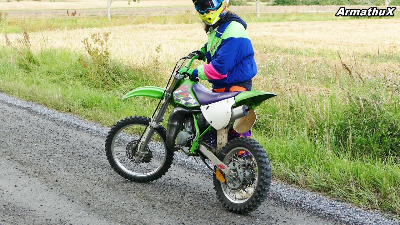 Kawasaki KX80cc 2-Stroke - Start & Braaps (Raw) - YouTube