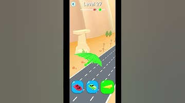 🔥 Shape - Shifting & Transform The Character 👀 Level #27#shapeshifting #gameplay #shorts