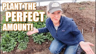Know EXACTLY How Much to Plant to Feed Your Family This Year!