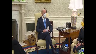 President Biden meets with mayors, governors to discuss American Relief Package
