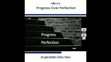 Progress Over Perfection
