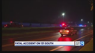 Deadly crash shuts down SB US-131 in Grand Rapids