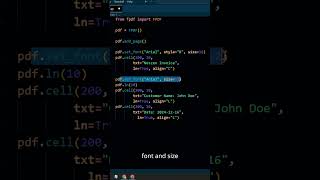 Create PDFs Using Python!