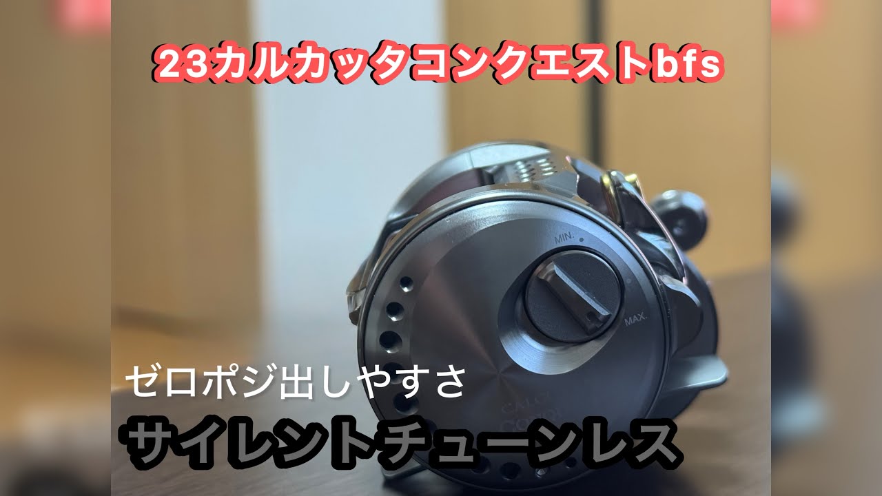 23カルカッタコンクエストbfs 【カスタム？】 サイレントチューン外し