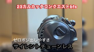 23カルカッタコンクエストbfs 【カスタム？】 サイレントチューン外し