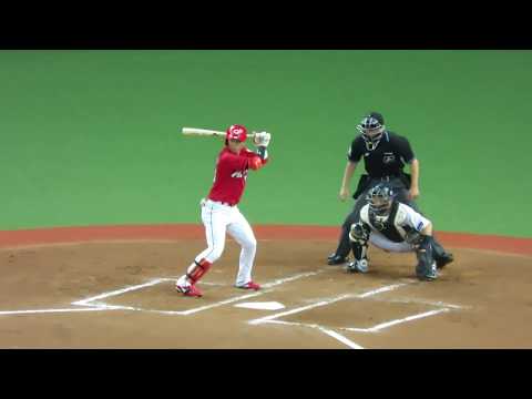 H30.06.12　3回表　西川　三ゴロ　広島×ｵﾘｯｸｽ　京セラドーム