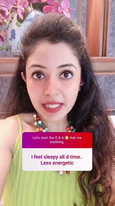 Feeling Sleepy All The Time | 5 Ways to Deal with Fatigue #shivangidesaireels #insomenia