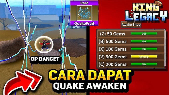 🔴KING LEGACY CARA KE SECOND SEA