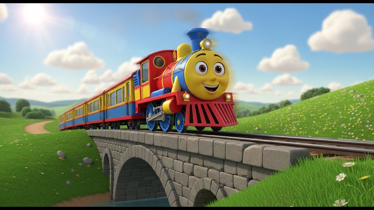 Choo Choo! Train Song Fun | Exciting Train Nursery Rhyme for Kids | Songs for Children