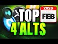 4 Altcoins That Pump FIRST In Feb 2026