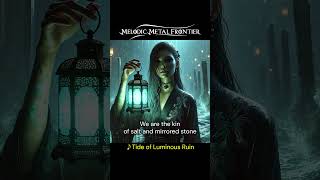 Listen more☝️ Tide of Luminous Ruin | Melodic Heavy Metal #metal #aimusic #shorts