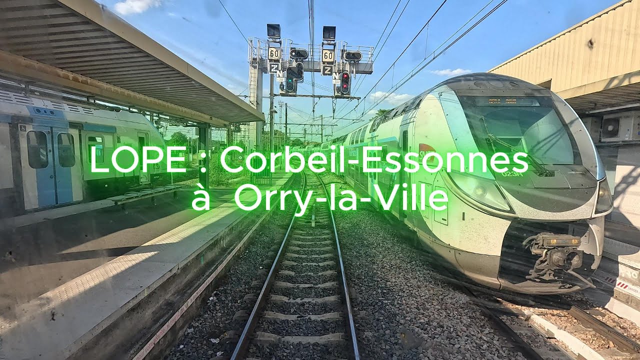 Cab Ride | RER D LOPE | Corbeil-Essonnes à Creil