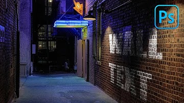 Photoshop Tutorial - Perspective Text