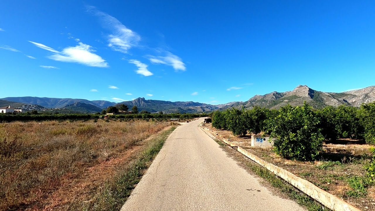 Cicloturismo: Dénia / Ondara / Beniarbeig / Orba / Parcent / Pedreguer / Dénia (2020 Octubre)