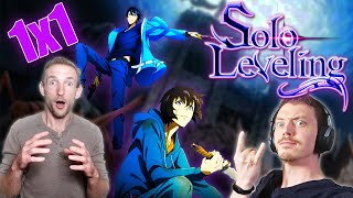 SOLO LEVELING Season 1 Episode 1 | First Time Watching - Im Used to It!