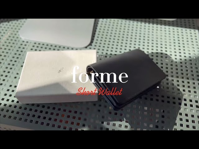 Unboxing forme Short Wallet for BLOOM&BRANCH | Wallet Review - YouTube
