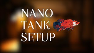 Let’s make a NANO TANK together !