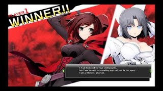 BLAZBLUE CROSS TAG BATTLE Ruby and Yumi vs Ragna and Jin