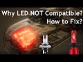 Why led lights bulb not working  how to fix led flickeringblinking
