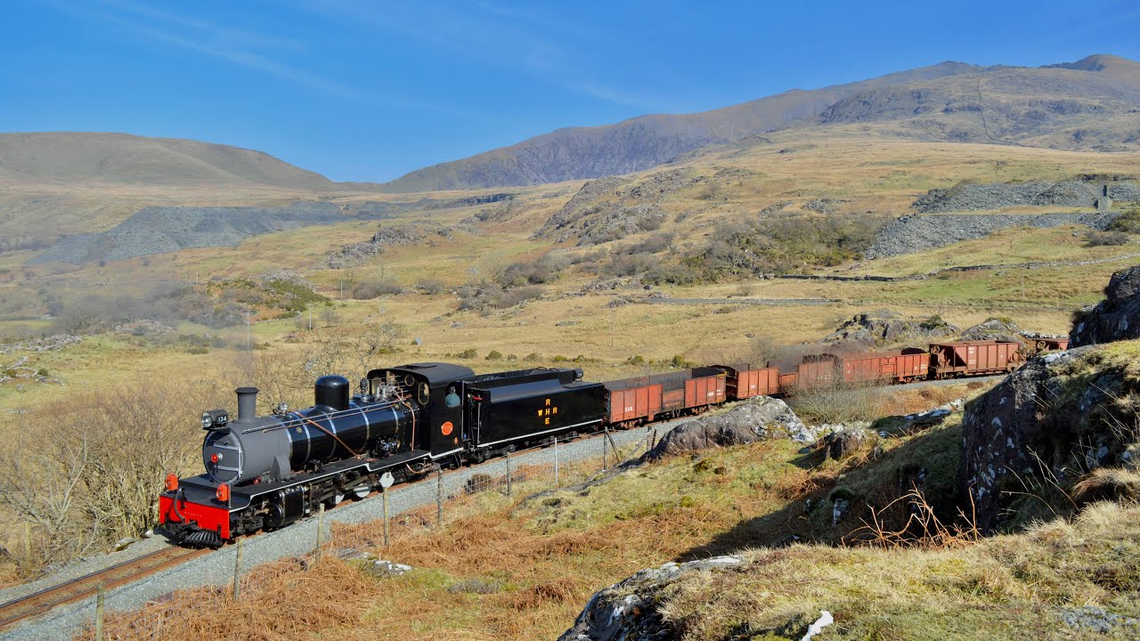Kalahari in Wales - South African Railways NG15 134 Welsh Highland Photo Charter - March 2025