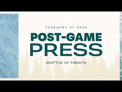 Seattle Torrent Post Game Press | SEA vs TOR | February 27, 2026
