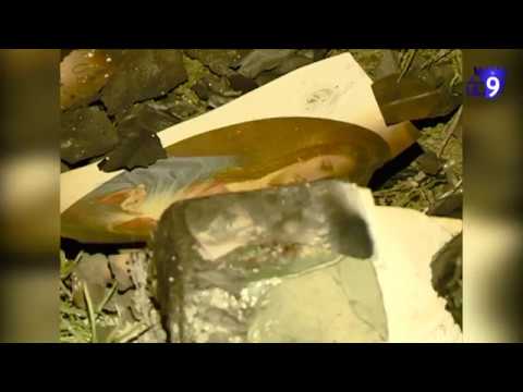 ვალეში კათოლიკური ხატები და წიგნები დაწვეს