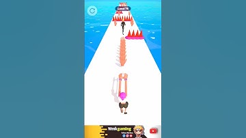 Big hand stack girl 3d gameplay level 76-77 #gaming #gameplay #youtubeshorts #shorts