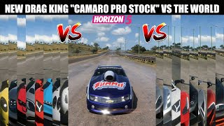 Fh5 New Drag King Camaro Pro Stock Vs Everyone - Drag Races Finally Jesko Dethroned