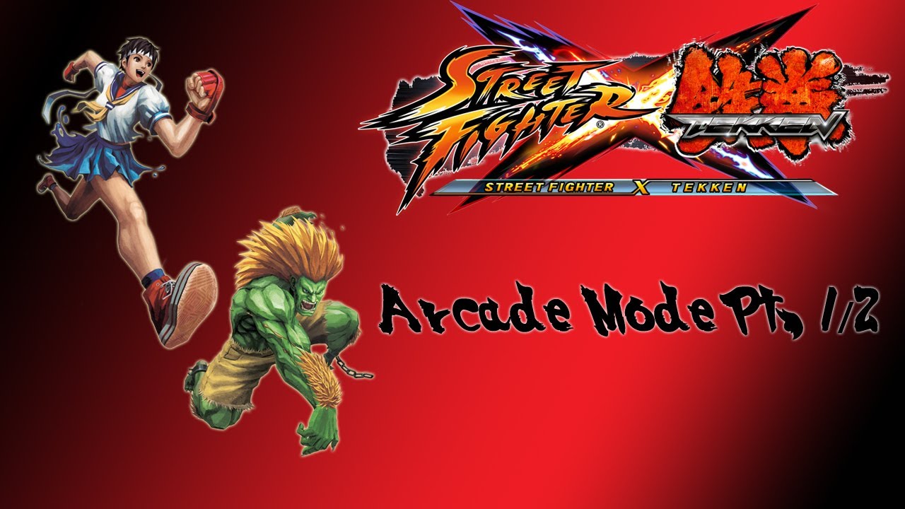 Street Fighter X Tekken Arcade Mode - Sakura & Blanka 