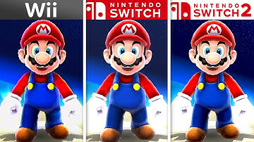 Super Mario Galaxy | Wii vs Switch vs Switch 2 | 4K Full Graphics Comparison