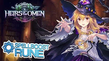 Battle! SHADOWVERSE: WORLDS BEYOND | SPELLBOOST RUNE (RUNECRAFT) | HEIRS OF THE OMEN