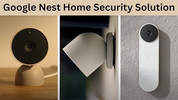Google Nest - Home Security System With Nest Cams and Doorbell
