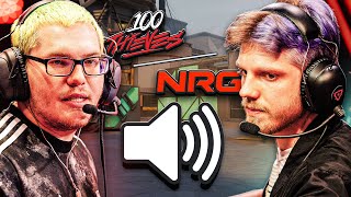 VALORANT Voice Comms of NRG vs 100T