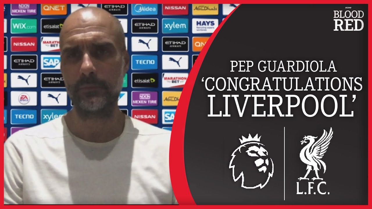 'CONGRATULATIONS, LIVERPOOL' | Pep Guardiola reacts to ...
