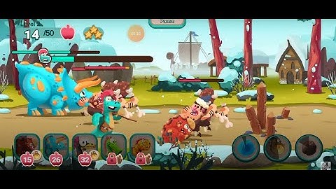 Dino Bash Travel Through Time - Island 7 - Level 5