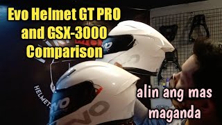 Evo Helmet Gt Pro At Gsx 3000 Comparison Youtube