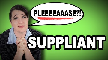 🙏 Learn English Words: SUPPLIANT - Meaning, Vocabulary Lesson with Pictures and Examples
