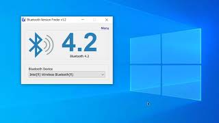 how to check bluetooth adapter version in windows 10