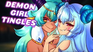 Yandere Demon Girls Comfort You【ASMR w/ @AzuraDulait 】