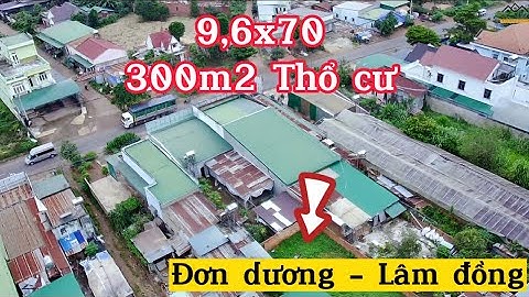 Ms57-Bán đất (9,6x70-300m2 Thổ cư) mặt tiền kinh doanh ql27 - Đơn dương - Lâm đồng