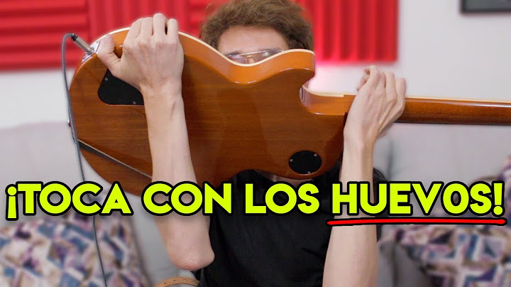 ¡ASÍ Se Toca La Guitarra Con La Boca y CON LOS HUEV0S!