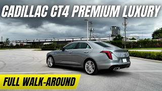 Everything You Need to Know About the 2024 Cadillac CT4 Luxury