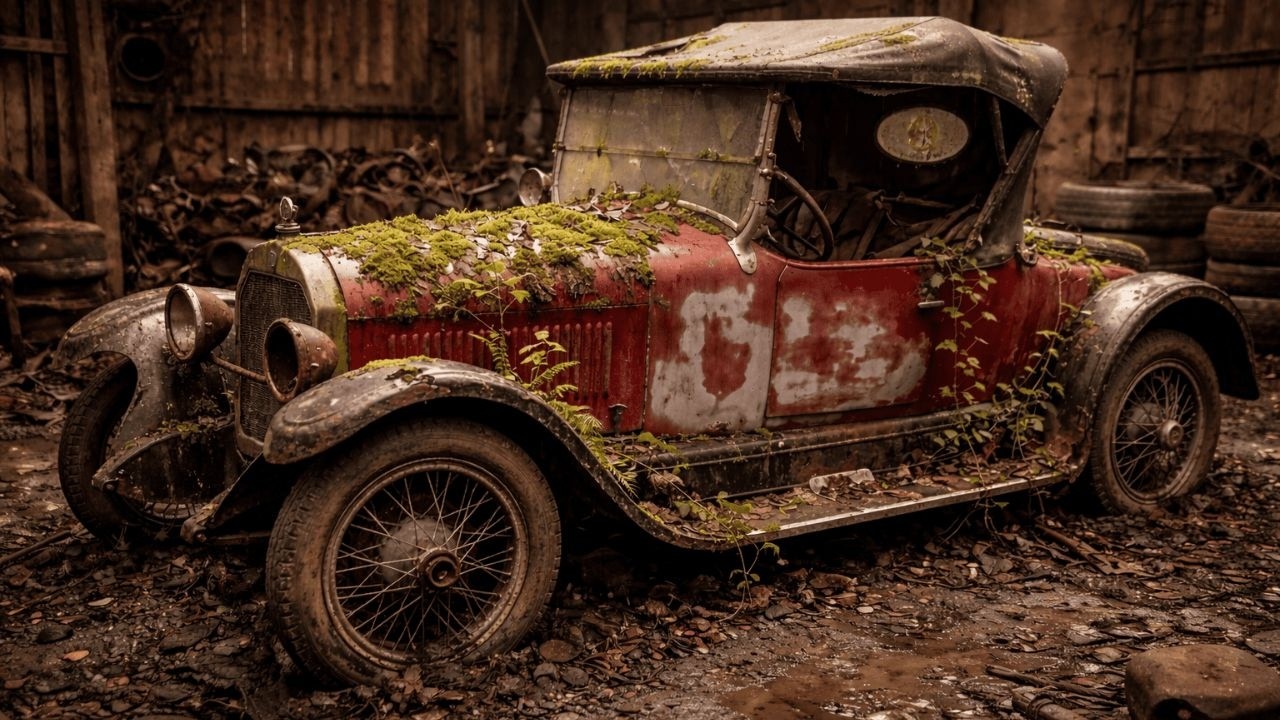 ASMR Full Restoration of 1920 Stutz Bearcat Series H – Reviving an American Legend