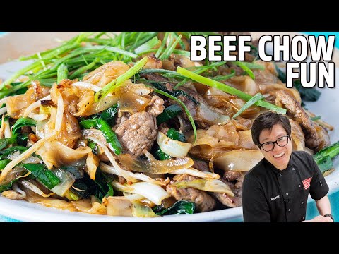 Beef Chow Fun – Tender Beef Strips in a Smoky Noodle Stir Fry!