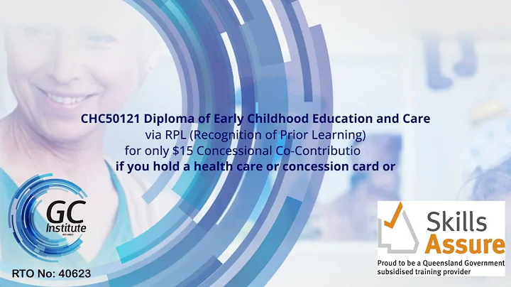 CHC50121 Diploma of Early Childhood Education and Care with Recognition of Prior Learning