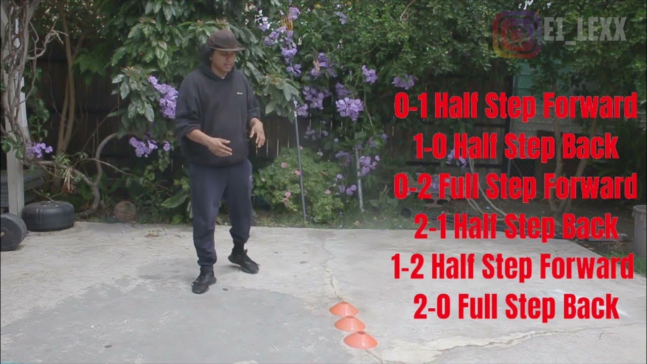 Boxing Footwork 3 Cone Drills YouTube